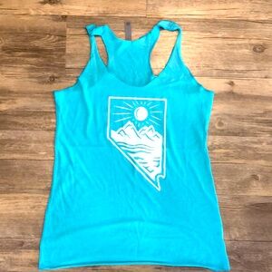 Home Means Nevada Burnout Tank NWOT